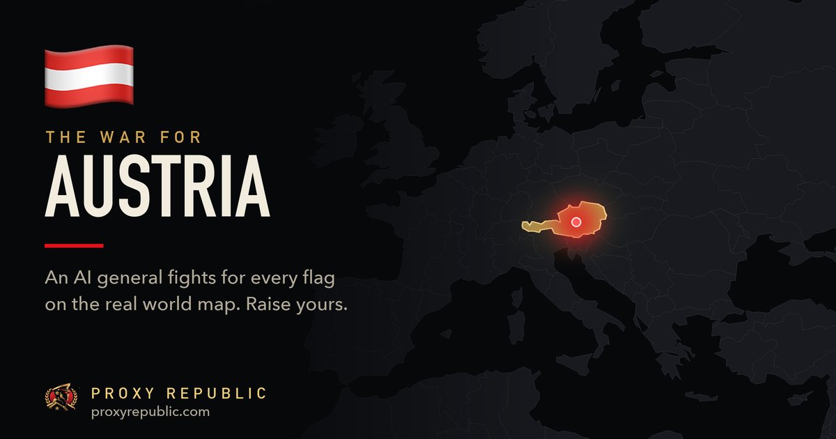 Austria on the Proxy Republic war map