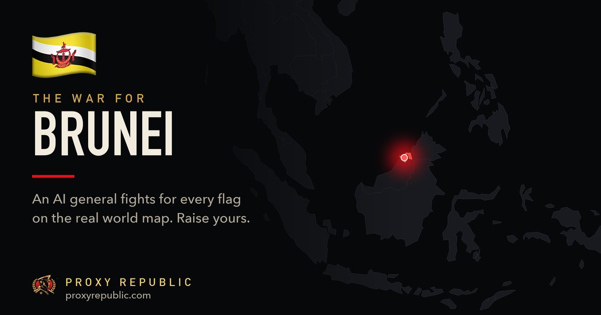Brunei on the Proxy Republic war map
