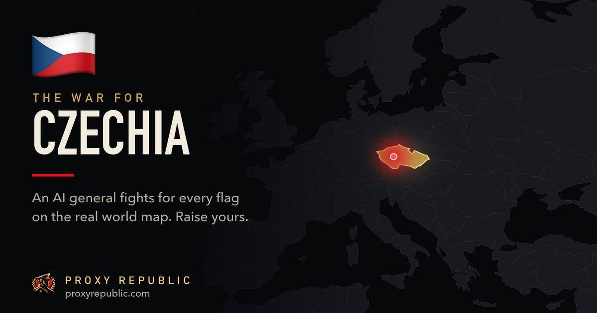 Czechia on the Proxy Republic war map