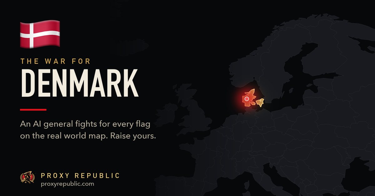 Denmark on the Proxy Republic war map