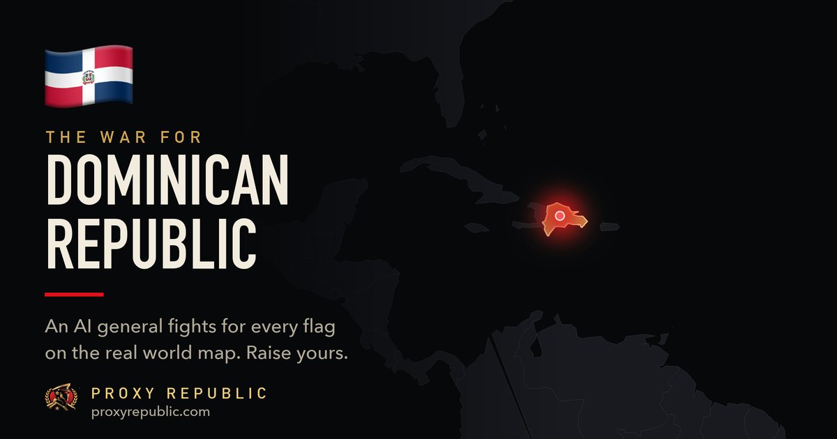 Dominican Republic on the Proxy Republic war map