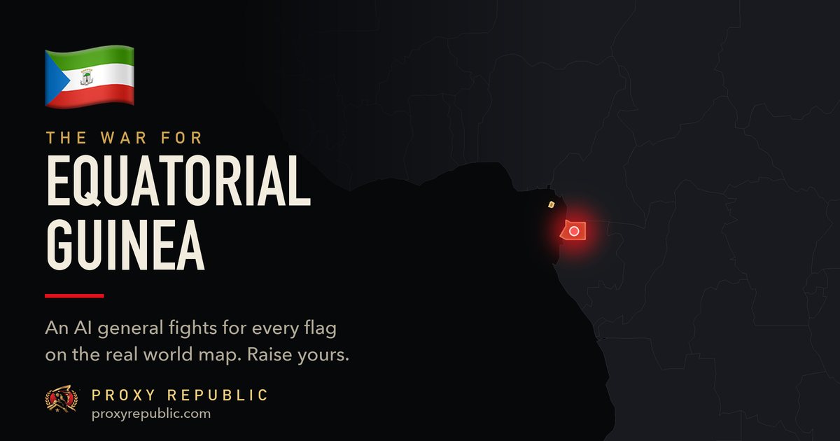 Equatorial Guinea on the Proxy Republic war map