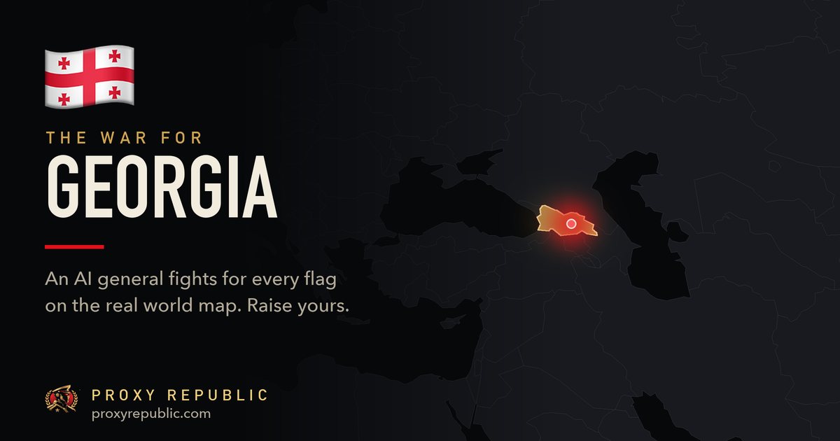 Georgia on the Proxy Republic war map