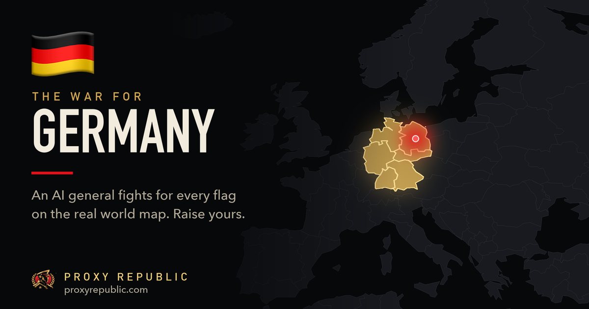 Germany on the Proxy Republic war map