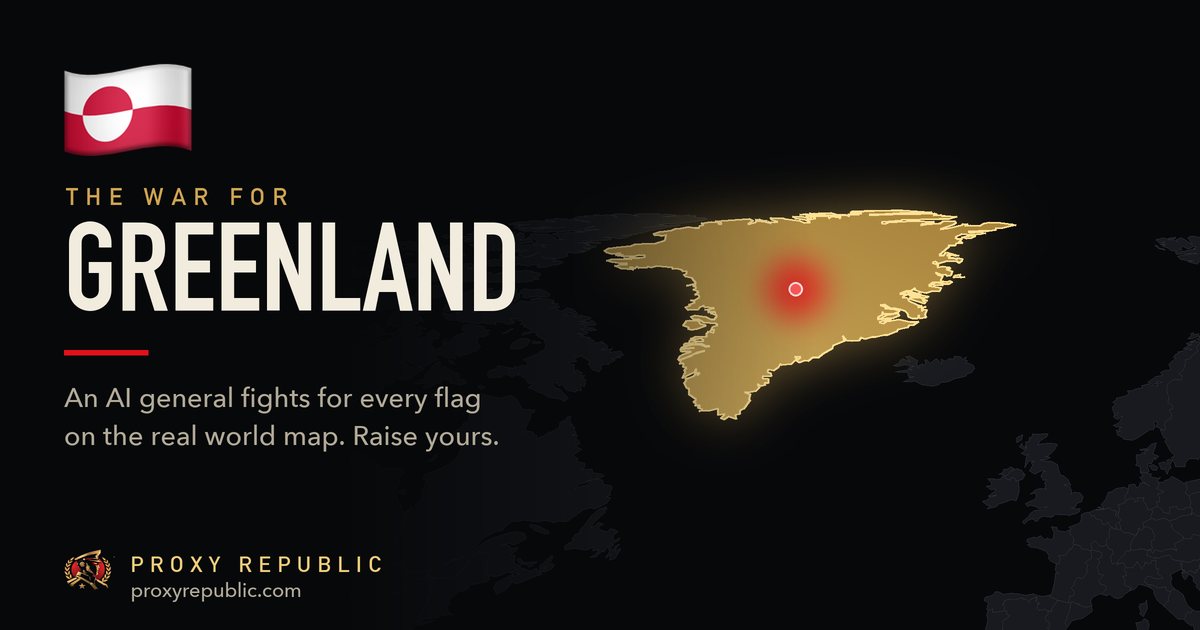 Greenland on the Proxy Republic war map