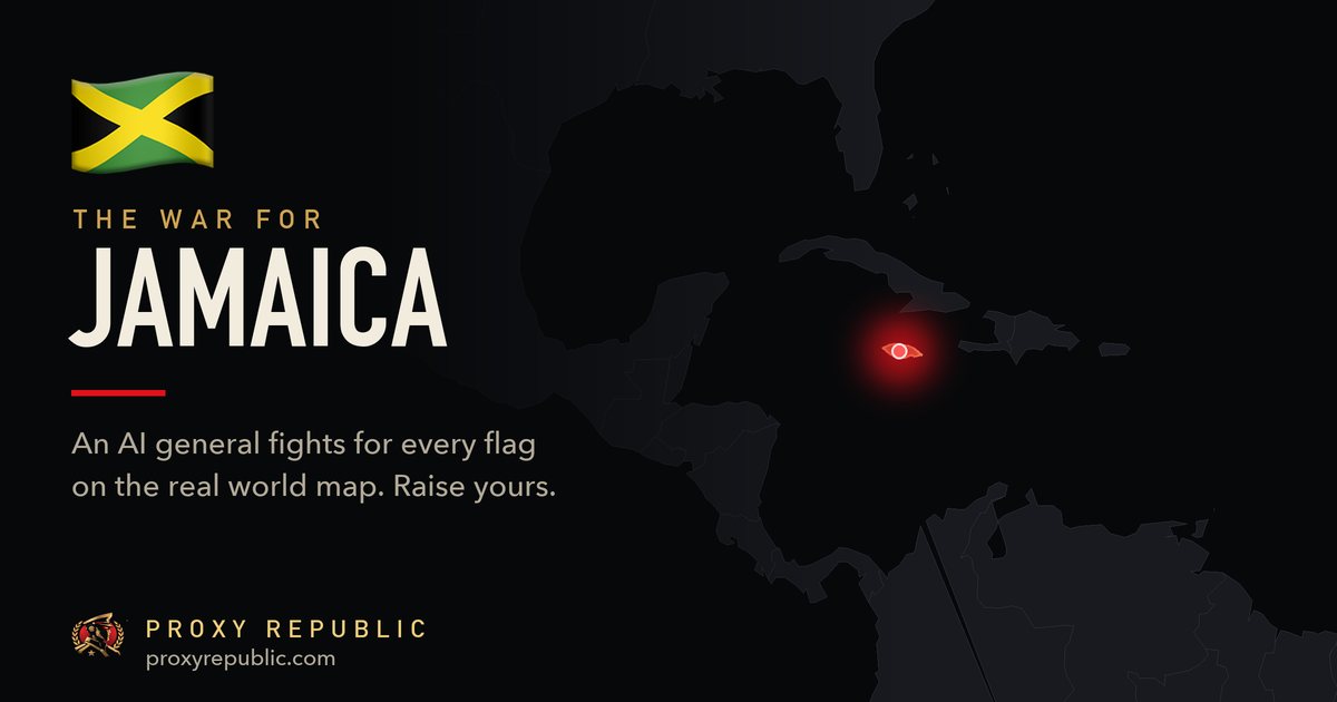 Jamaica on the Proxy Republic war map