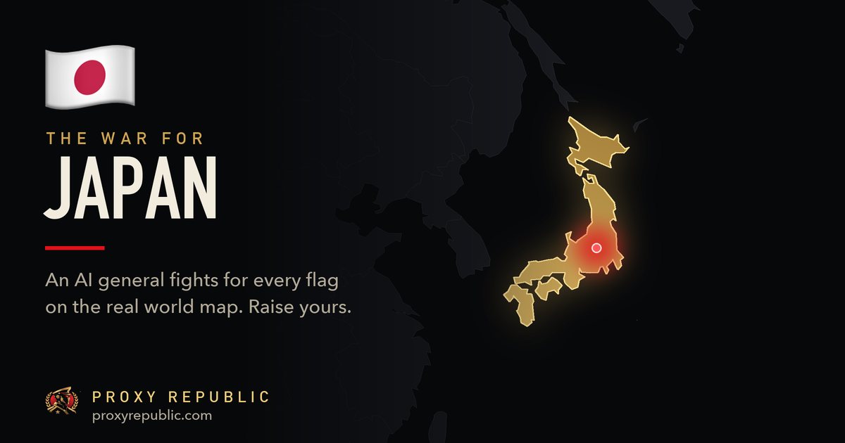 Japan on the Proxy Republic war map