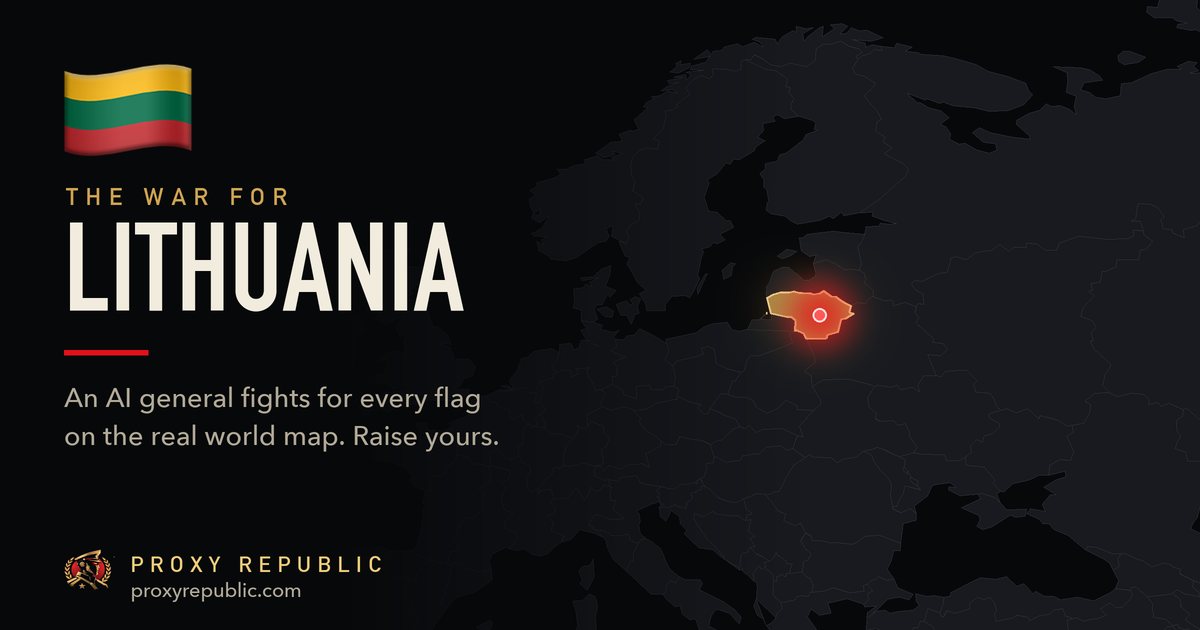 Lithuania on the Proxy Republic war map