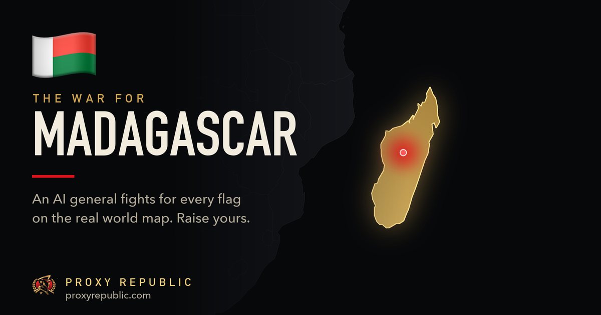 Madagascar on the Proxy Republic war map