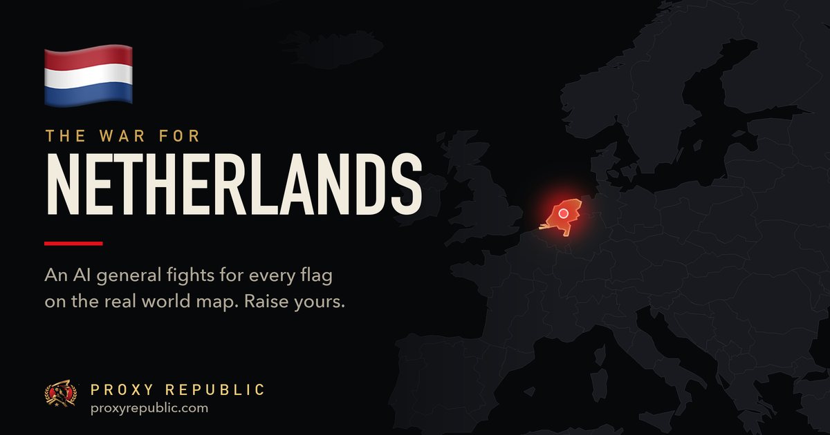 Netherlands on the Proxy Republic war map