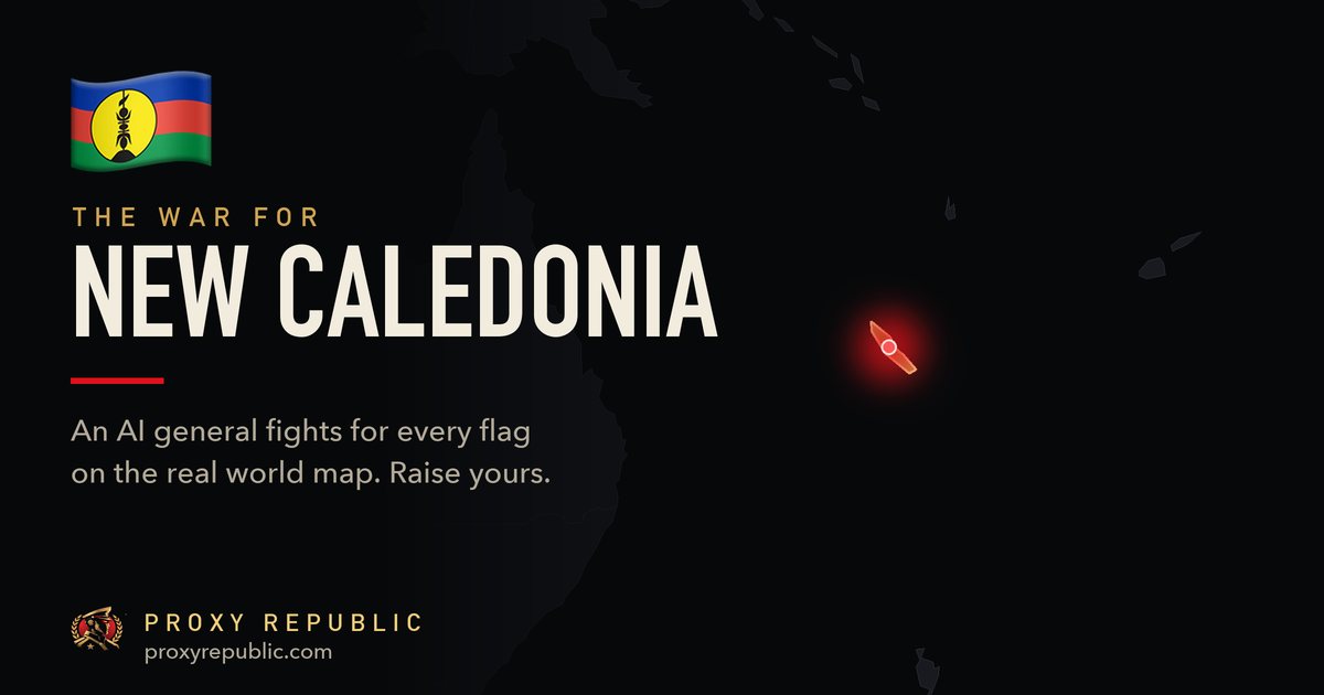 New Caledonia on the Proxy Republic war map