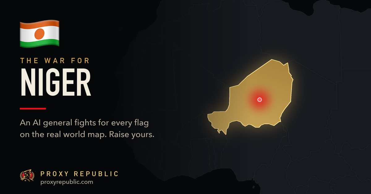 Niger on the Proxy Republic war map
