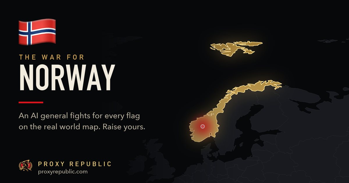 Norway on the Proxy Republic war map