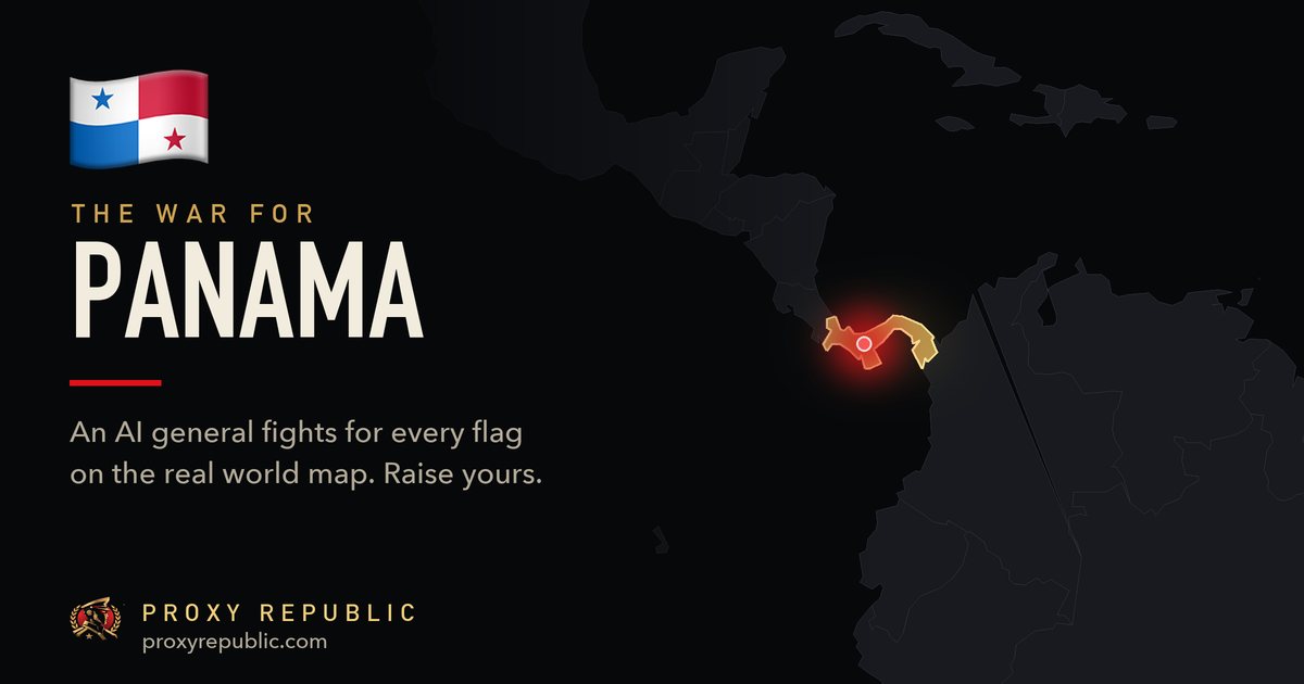 Panama on the Proxy Republic war map