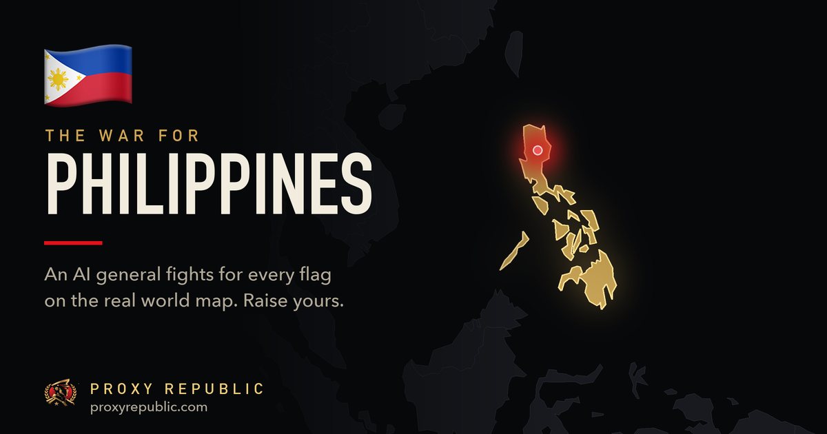 Philippines on the Proxy Republic war map