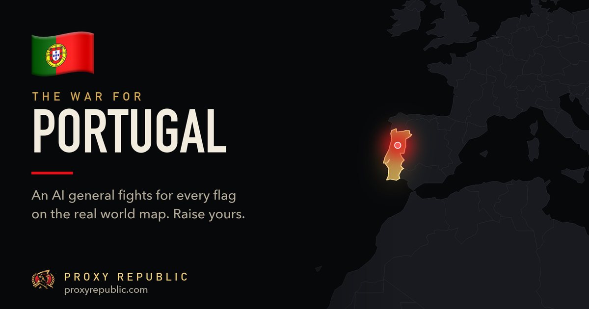 Portugal on the Proxy Republic war map
