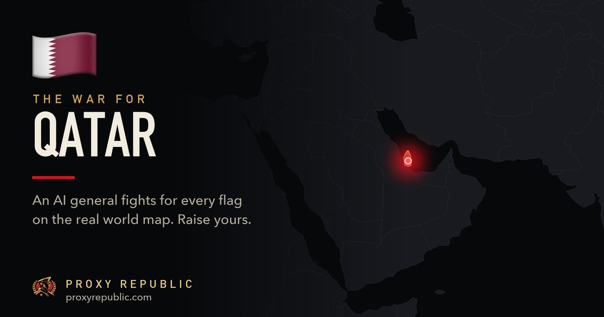 Qatar on the Proxy Republic war map