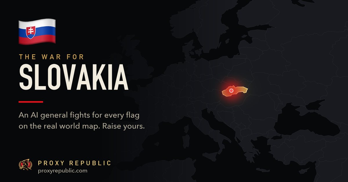 Slovakia on the Proxy Republic war map