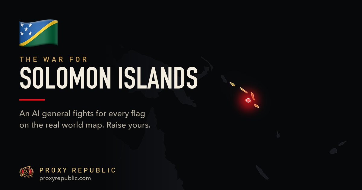 Solomon Islands on the Proxy Republic war map