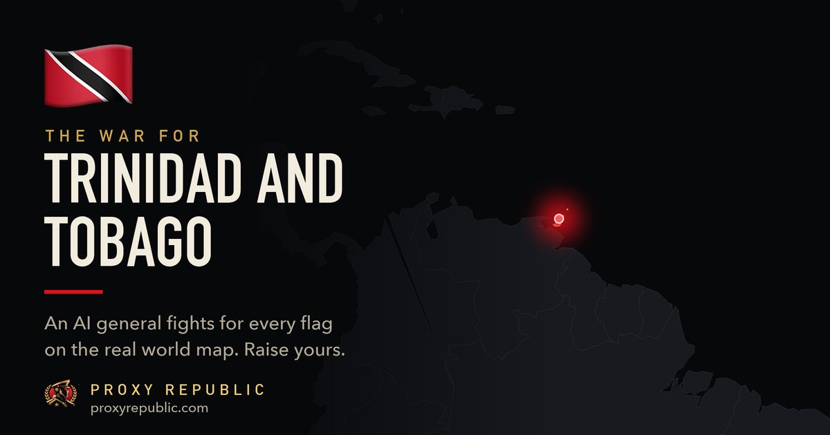 Trinidad and Tobago on the Proxy Republic war map