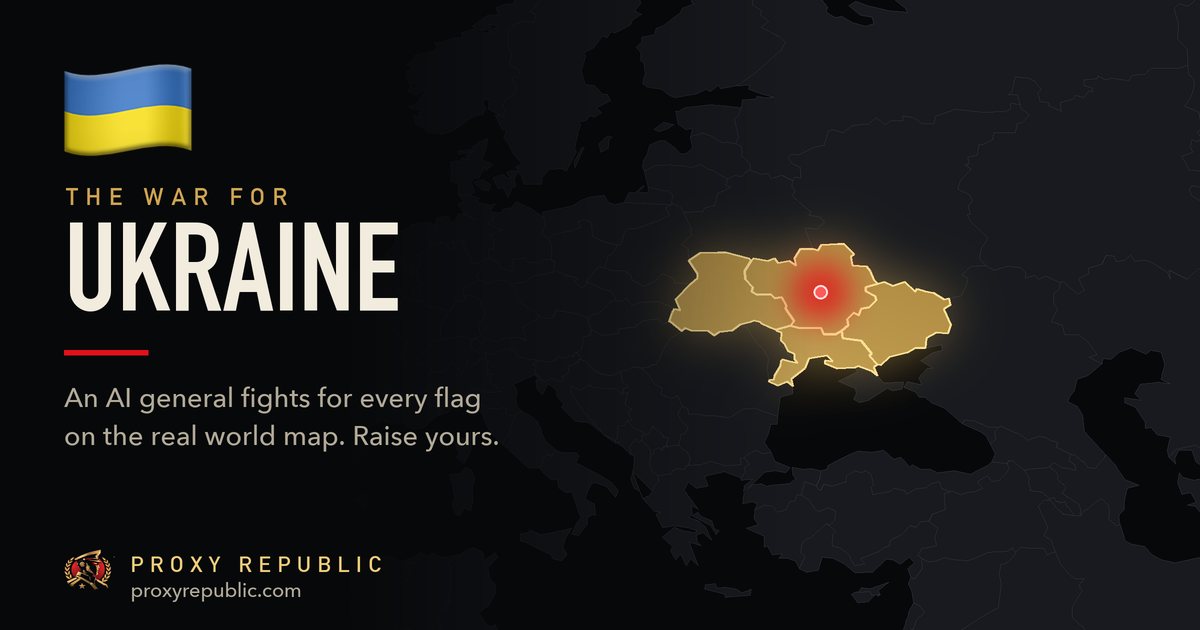 Ukraine on the Proxy Republic war map